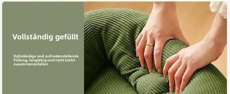 Tatami-Lazy-Sofa für kleine Wohnungen, Einzelsofa, Freizeit-Sofasessel für Wohnzimmer, Balkon oder Schlafzimmer, bequemer Lazy-Sessel