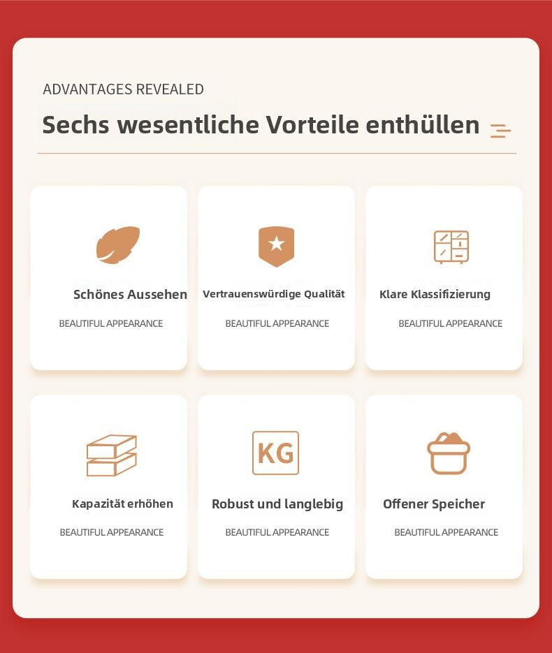 Folding plastic storage cabinet, no installation needed — movable for home, living room, or kids’ wardrobe use