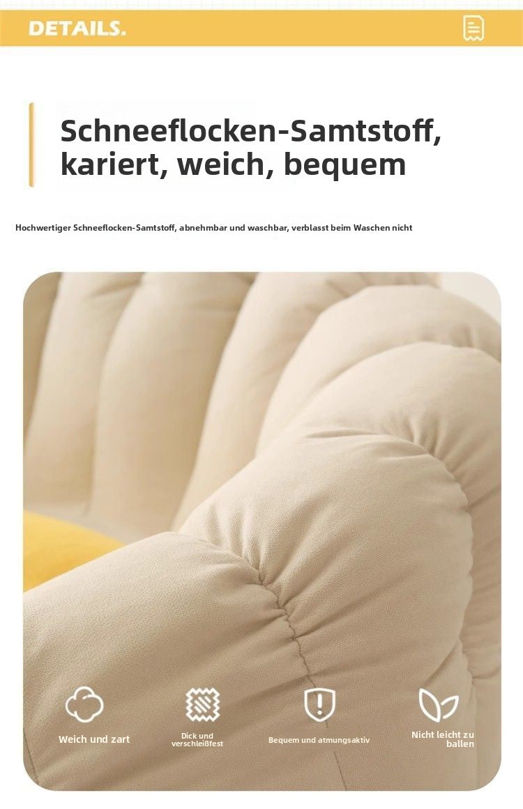 Internet-Promi-Dormitory-Lazy-Sofa, Einzelzimmer-Kleonsofa, zum Liegen oder Schlafen geeignet, Wohnzimmer, günstiger Sofasessel für den Hausgebrauch