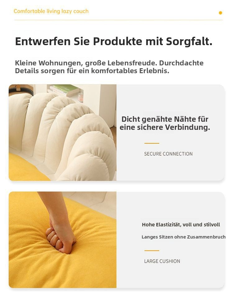 Internet-Promi-Dormitory-Lazy-Sofa, Einzelzimmer-Kleonsofa, zum Liegen oder Schlafen geeignet, Wohnzimmer, günstiger Sofasessel für den Hausgebrauch