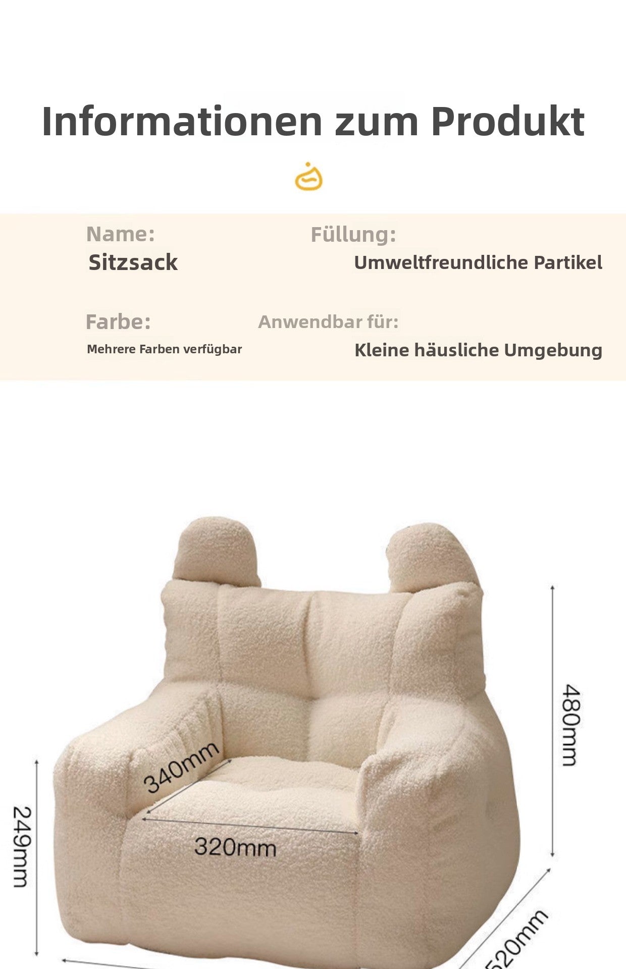 Kindersofa-Leseecke-Set, Baby-Lazy-Sofa-Hocker, Sitzmöglichkeit auf dem Boden, für kleine Jungen, niedlicher kleiner Sofastuhl für Babys
