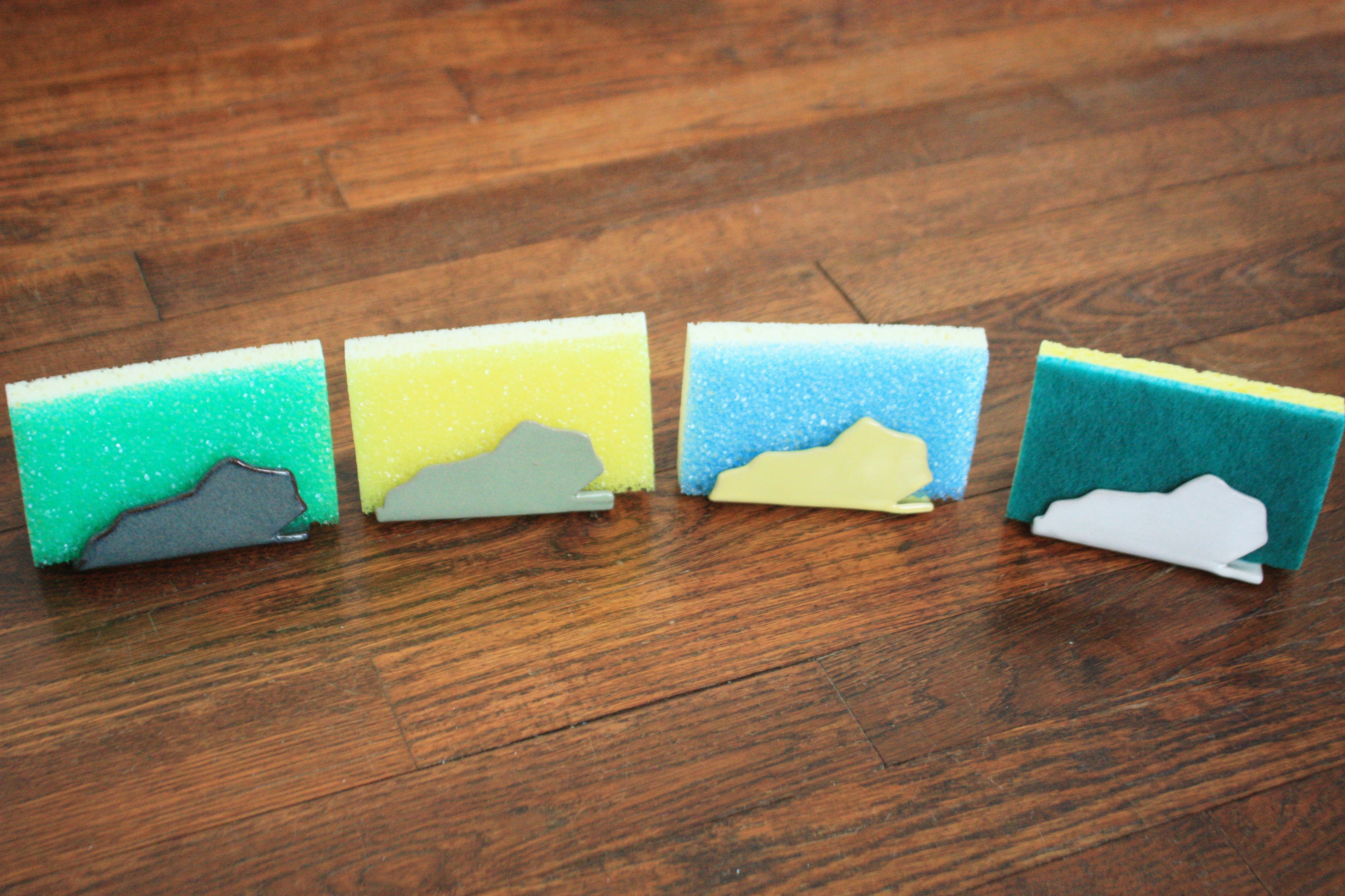 Card Holder | Sponge Holder - Classic Blue
