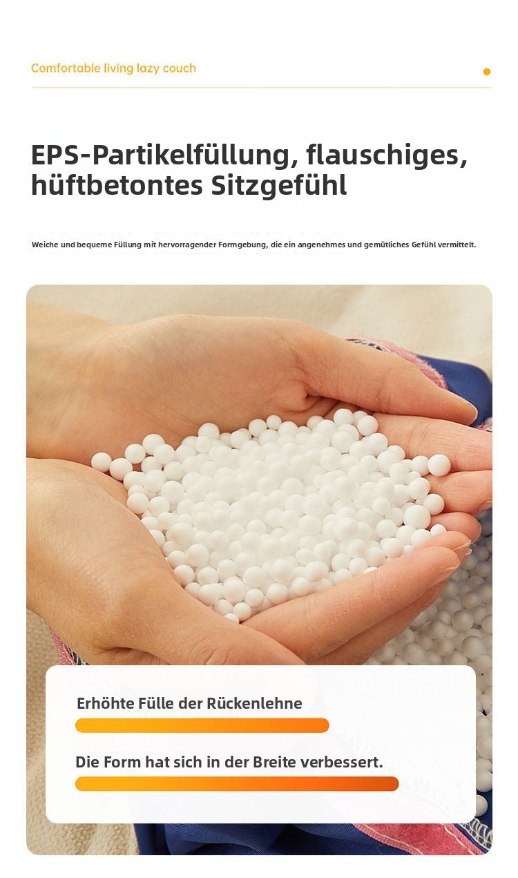 Internet-Promi-Dormitory-Lazy-Sofa, Einzelzimmer-Kleonsofa, zum Liegen oder Schlafen geeignet, Wohnzimmer, günstiger Sofasessel für den Hausgebrauch