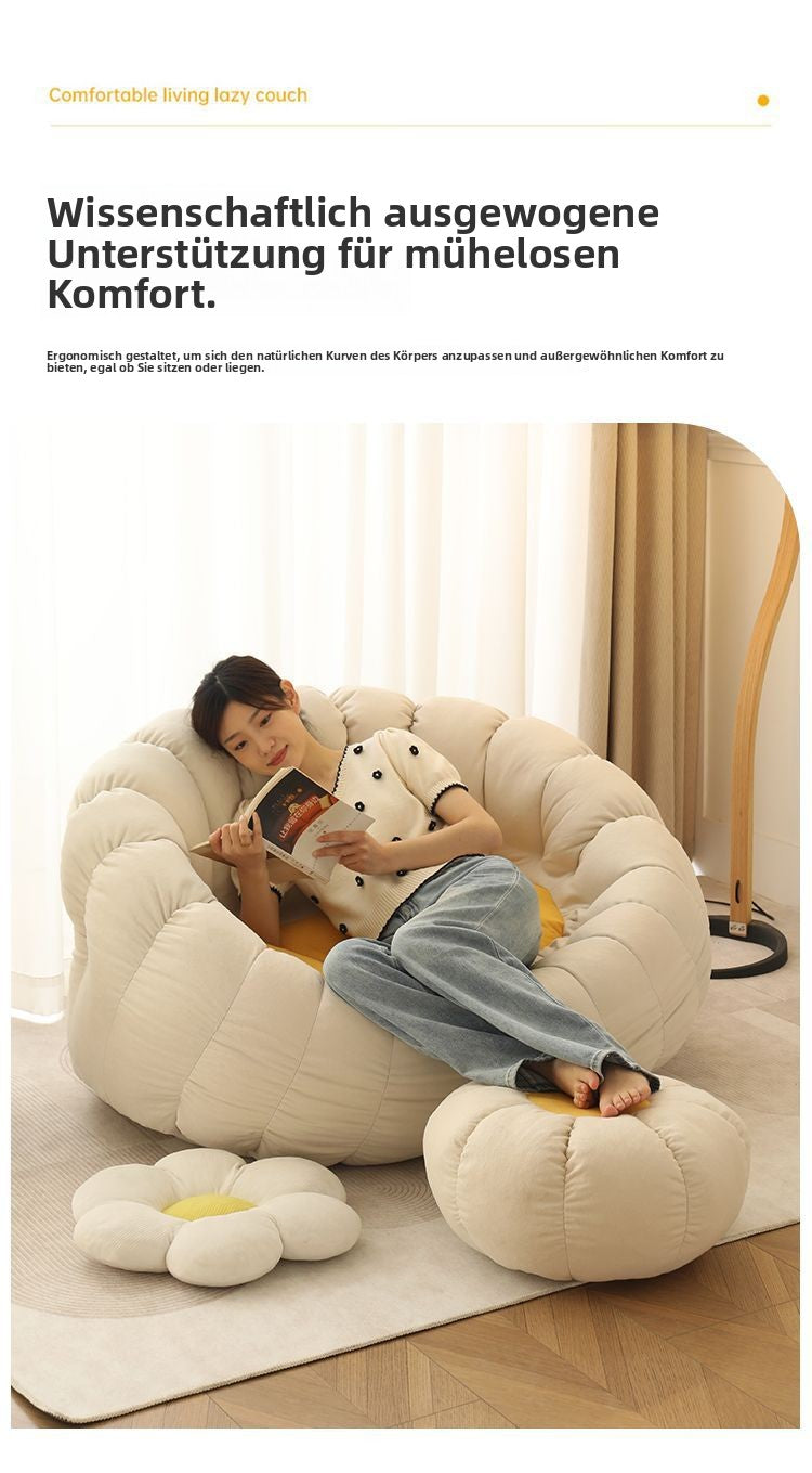 Internet-Promi-Dormitory-Lazy-Sofa, Einzelzimmer-Kleonsofa, zum Liegen oder Schlafen geeignet, Wohnzimmer, günstiger Sofasessel für den Hausgebrauch