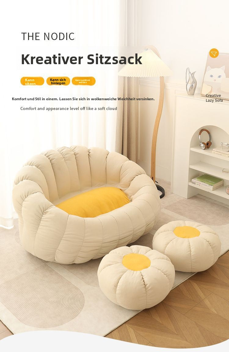 Internet-Promi-Dormitory-Lazy-Sofa, Einzelzimmer-Kleonsofa, zum Liegen oder Schlafen geeignet, Wohnzimmer, günstiger Sofasessel für den Hausgebrauch