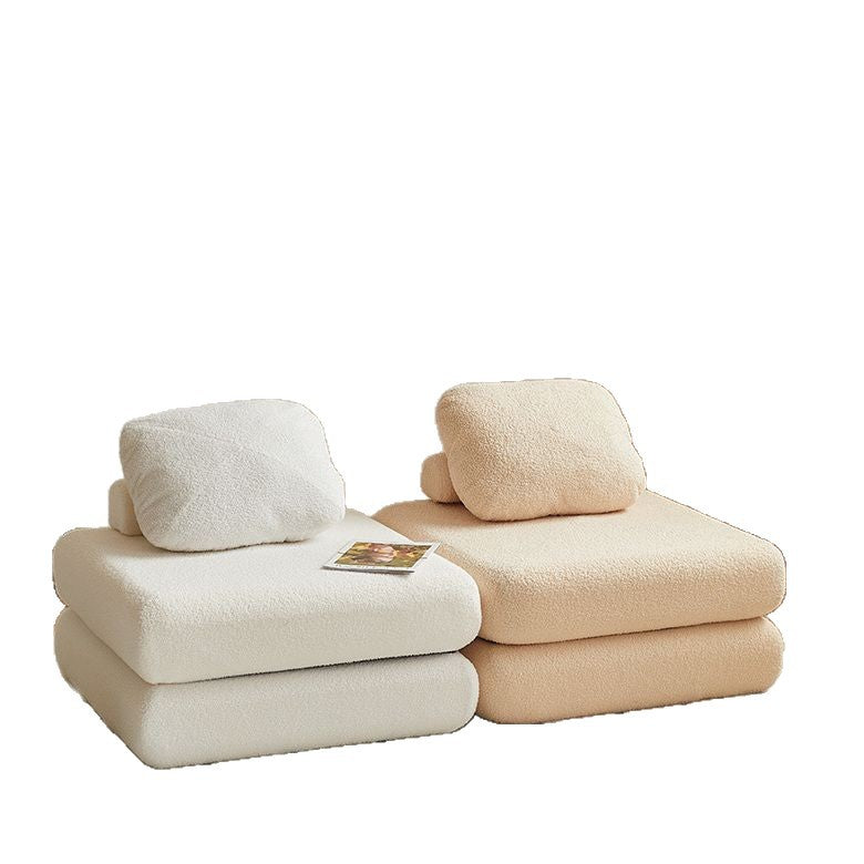 Tatami-Loungesessel mit Doppelfunktion, Heimsofa für Wohnzimmer und Schlafzimmer, Lazy-Sofa, kleines Sofa, integrierter und faltbarer Relaxstuhl